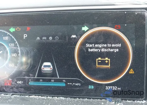 2022 Hyundai Tucson Hybrid Sel Convenience z USA, uszkodzony, nr VIN KM8JFCA16NU046858